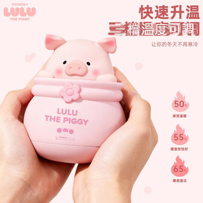 【洛克空間】現貨 lulu豬 拍拍燈 小夜燈 暖手寶 暖暖包 硅膠材質 送禮 商品圖片 4