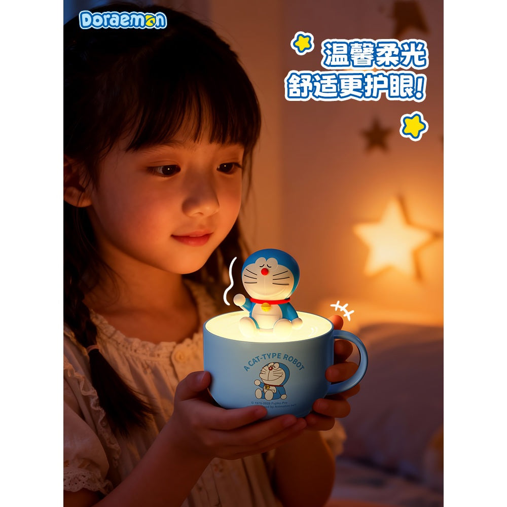 【洛克空間】現貨 哆啦A夢 下午茶 小夜燈 氛圍燈 牀頭燈 燈具 送禮 小叮噹 商品圖片 4