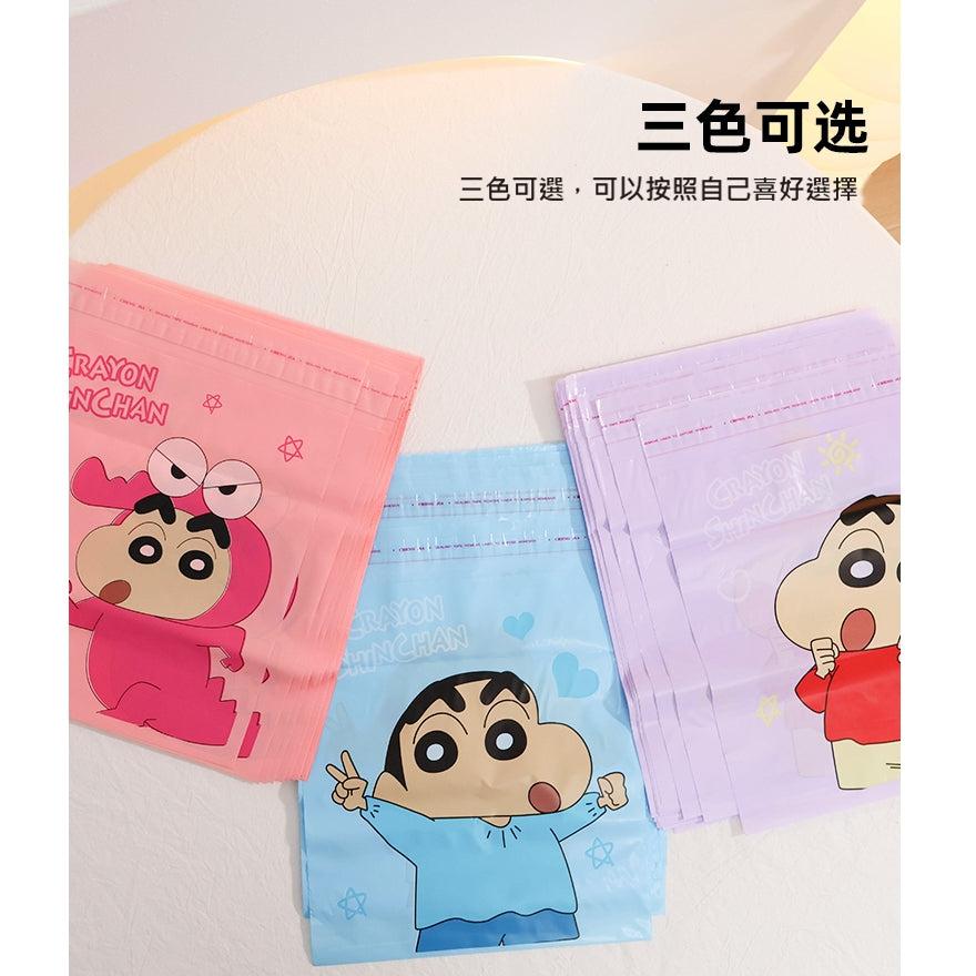 【瑞錦】正版現貨 蠟筆小新 粘貼式清潔袋 垃圾袋 30個裝 塑膠袋 貼桌面 貼車上 貼墻面 廚房 洗手間 清潔用品 商品圖片 4