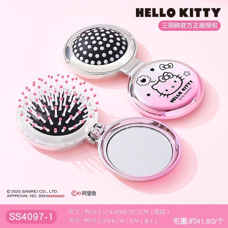 【包包寶】現貨 三麗鷗 梳子 Hello Kitty 直髮順髮梳 乾溼兩用氣墊梳 美髮梳 送禮 商品圖片 4