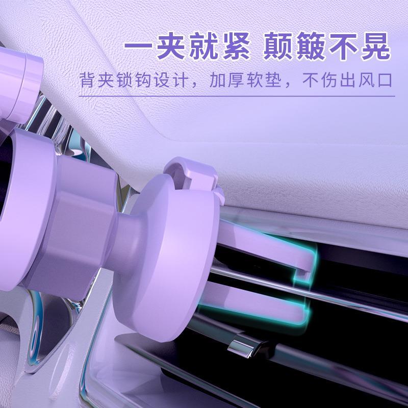 【香百川】正版 三麗鷗 手機支架 汽車支架 車用手機支架 送禮 庫洛米 美樂蒂 KT貓 商品圖片 4