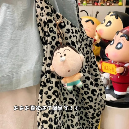【現貨】正版 蠟筆小新 可動掛件 吊飾 掛飾 小白尾巴能轉 小新翅膀能飛 新之助 包包 揹包 漫貓 商品圖片 4
