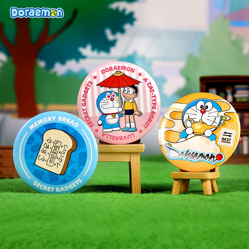 【洛克空間】現貨 哆啦A夢 胸針 胸章 別針 徽章 盲盒 小叮噹 包包 揹包 掛件 裝飾 商品圖片 4