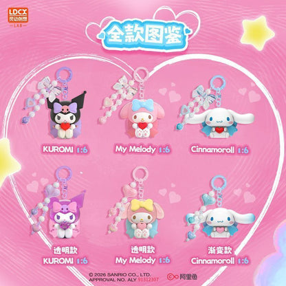 【靈動創想】正版現貨 三麗鷗 鑰匙圈 鑰匙扣 包包 吊飾 掛件 送禮 庫洛米 美樂蒂 大耳狗 商品圖片 4
