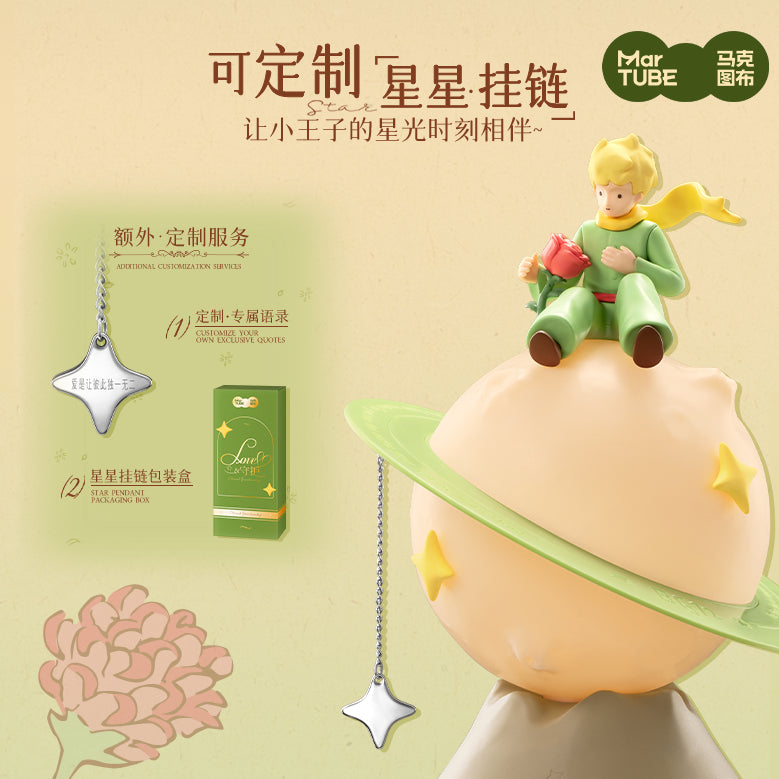 【馬克圖布】現貨 小王子 星球小夜燈 氛圍燈 牀頭燈 擺件 童話故事 童話星球 大禮袋 送禮 商品圖片 4