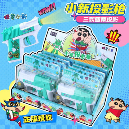【檢測合格】正版現貨 蠟筆小新 投影槍 玩具槍 玩具 送禮 商品圖片 4