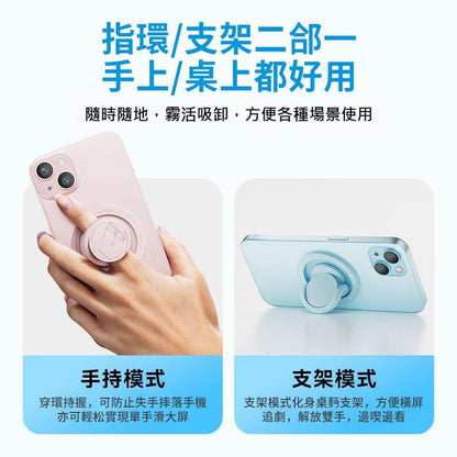 【洛克空間】正版現貨 哆啦A夢 磁吸手機指環支架 蘋果支架 magsafe 磁吸 手機支架 小叮噹 磁吸支架 秒吸秒取 商品圖片 4