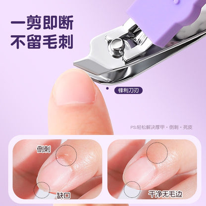 【包包寶】現貨 三麗鷗 指甲刀 庫洛米 指甲剪 卡通 斜口 平口 修甲工具 可愛創意指甲刀 送禮 商品圖片 4