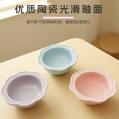 【覓嗷】正版現貨 三麗鷗 寵物碗架 貓碗貓食盆 陶瓷增高架護頸狗盆 狗碗水碗防打翻 送禮 商品圖片 4