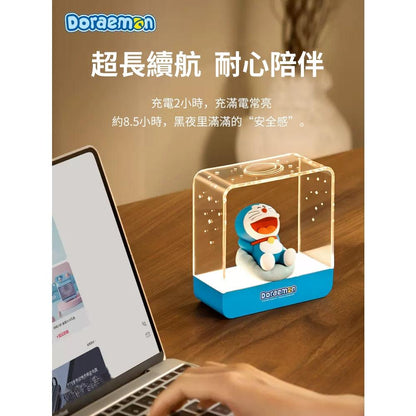 【洛克空間】現貨 哆啦A夢 星空磁吸夜燈 牀頭燈 叮當貓 小叮噹 氛圍燈 哆啦a夢 小夜燈 星空 Doraemon 商品圖片 5