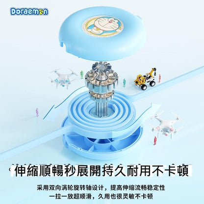 【洛克空間】現貨 哆啦A夢 伸縮數據線 充電線 3合1蘋果 安卓 小叮噹 三合一 一拖三 商品圖片 5