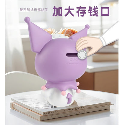 【冉紅】正版現貨 三麗鷗 庫洛米 存錢罐 公仔 擺件 20cm高 存錢筒 美樂蒂 送禮 商品圖片 5
