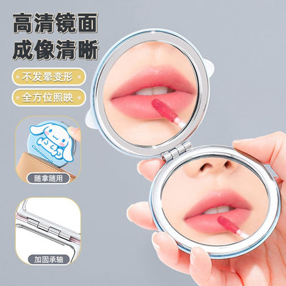 【包包寶】現貨 三麗鷗 摺疊鏡子 庫洛米 玉桂狗 化妝鏡 迷你便攜隨身雙面鏡 送禮 商品圖片 5