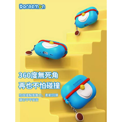 【洛克空間】正版現貨 哆啦A夢 蘋果耳機保護套 Pro1 pro2 airpod3 哆啦a夢 小叮噹 耳機殼 耳機套 商品圖片 5