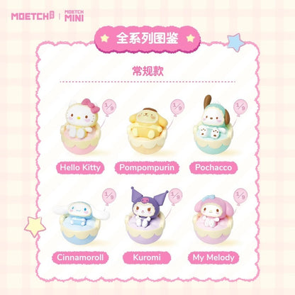 【現貨】正版 三麗鷗 不倒翁 擺件 公仔 盲袋 庫洛米 kt貓 美樂蒂 帕恰狗 送禮 商品圖片 5
