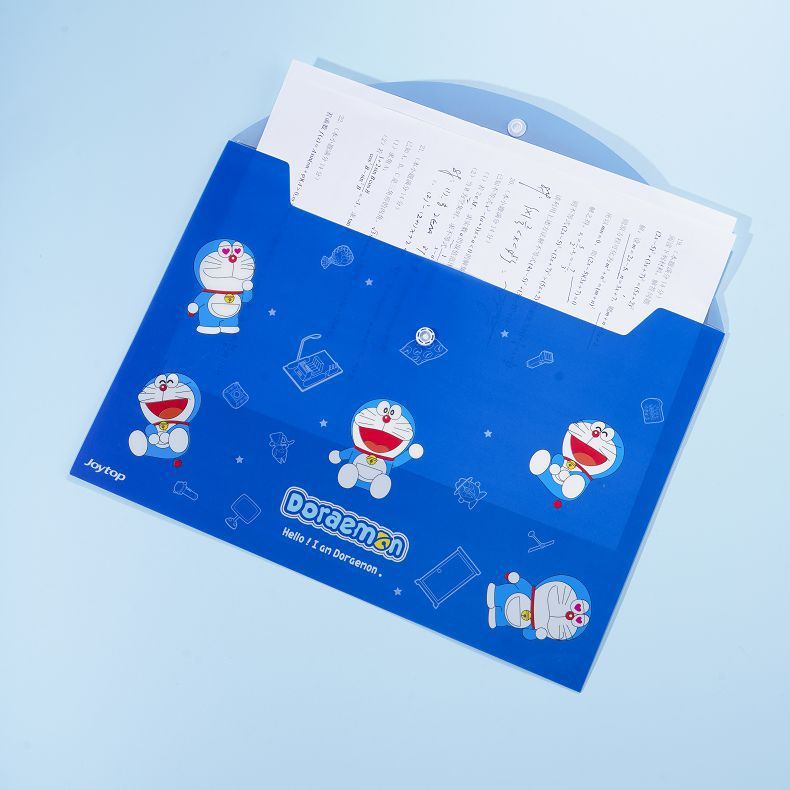 【香港悅木】正版現貨 哆啦A夢 A4文件袋 文件夾 資料夾 文具 資料袋 送禮 小叮噹 商品圖片 5