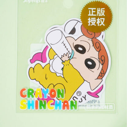 【香港悅木】正版現貨 蠟筆小新 大張防水PVC貼紙 隨機2張 卡通貼紙 送禮 商品圖片 5