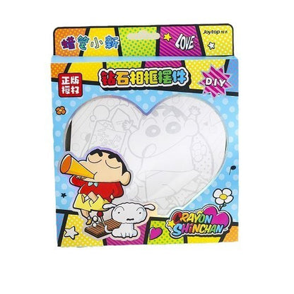 【香港悅木】正版現貨 蠟筆小新 鑽石相框擺件 相框 裝飾 diy手工禮物 送禮 商品圖片 5