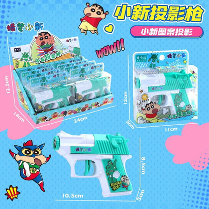 【檢測合格】正版現貨 蠟筆小新 投影槍 玩具槍 玩具 送禮 商品圖片 5