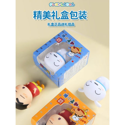 【魔卡丘】正版現貨 蠟筆小新 拍拍燈 小夜燈 需裝電池 小白 新之助 送禮 摩卡丘 療癒 送禮 氛圍燈 夜燈 商品圖片 5