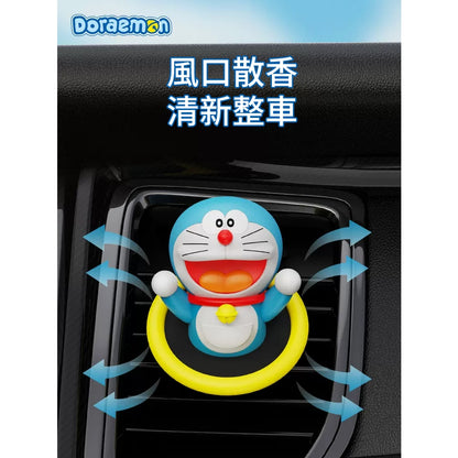 【洛克空間】現貨 哆啦A夢 通行圈 車載香薰 小叮噹 汽車 裝飾 出風口 香水 哆啦a夢 擺件 Doraemon 商品圖片 5