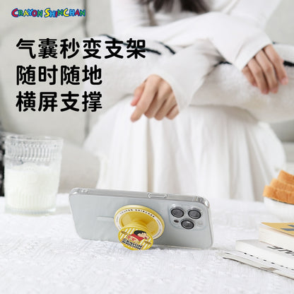 【洛克空間】現貨 蠟筆小新 boogie(波吉) 磁吸氣囊支架 手機支架 懶人支架 懶人立架 新之助 動感超人 商品圖片 5