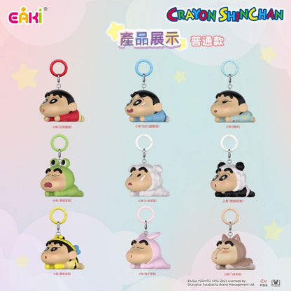 【億奇】現貨 蠟筆小新 換裝派對 鑰匙圈 鑰匙扣 掛件 吊飾 裝飾 送禮 新之助 商品圖片 5