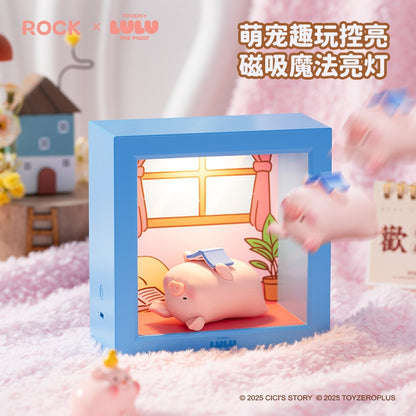 【洛克空間】現貨 lulu豬 相框小夜燈 夜燈 送禮 商品圖片 6