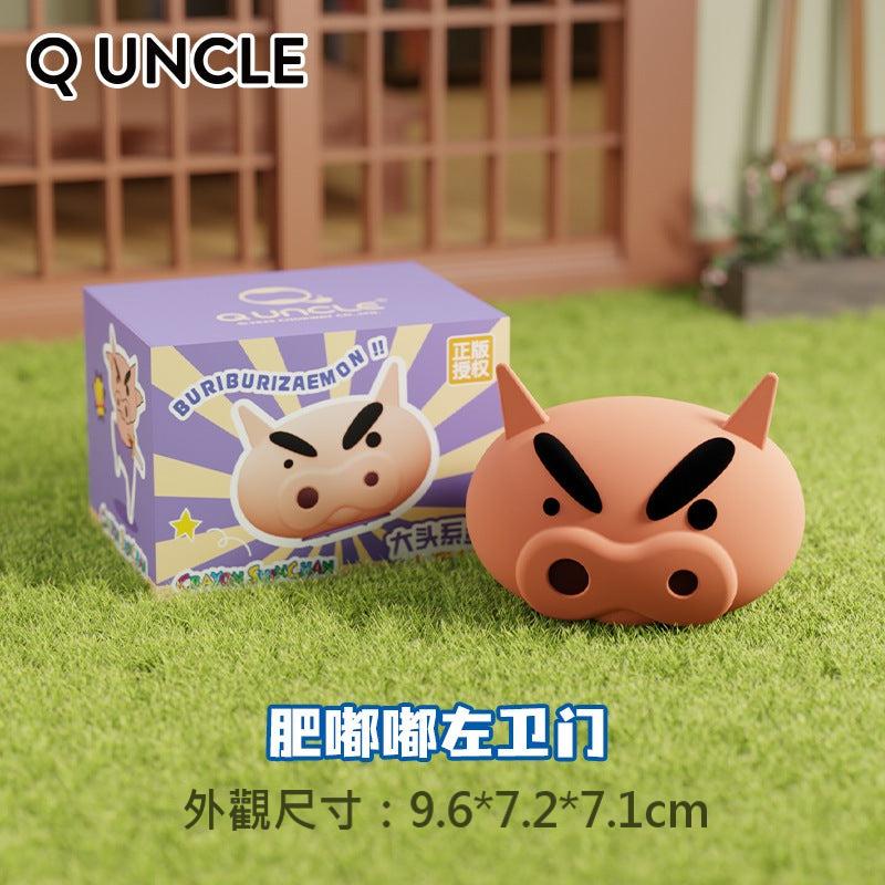 【Q UNCLE】正版現貨 蠟筆小新 大頭小夜燈 牀頭燈 新之助 夜燈 療癒 禮物 聖誕 交換禮物 商品圖片 6