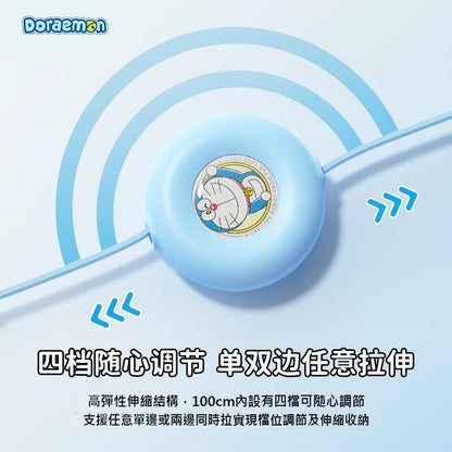 【洛克空間】現貨 哆啦A夢 伸縮數據線 充電線 3合1蘋果 安卓 小叮噹 三合一 一拖三 商品圖片 6