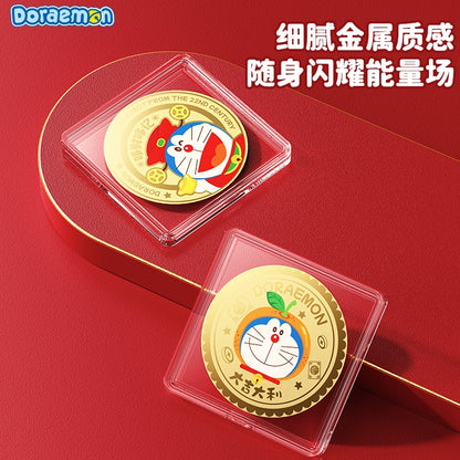 【洛克空間】現貨 哆啦A夢 手機貼 黃金貼 萬能貼 送禮 小叮噹 財神爺 商品圖片 6