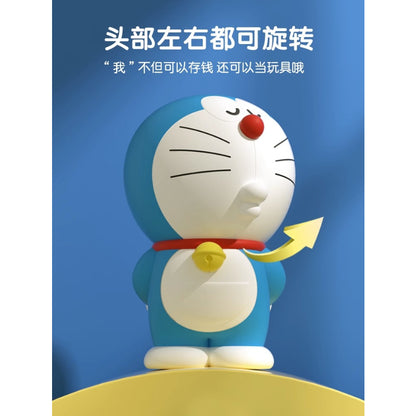 【超逗熊】正版現貨 哆啦A夢 存錢罐 藍胖子 硬幣罐 零錢罐 內飾 小叮噹 哆啦a夢 裝飾 擺件 存錢筒 硬幣筒 撲滿 商品圖片 7