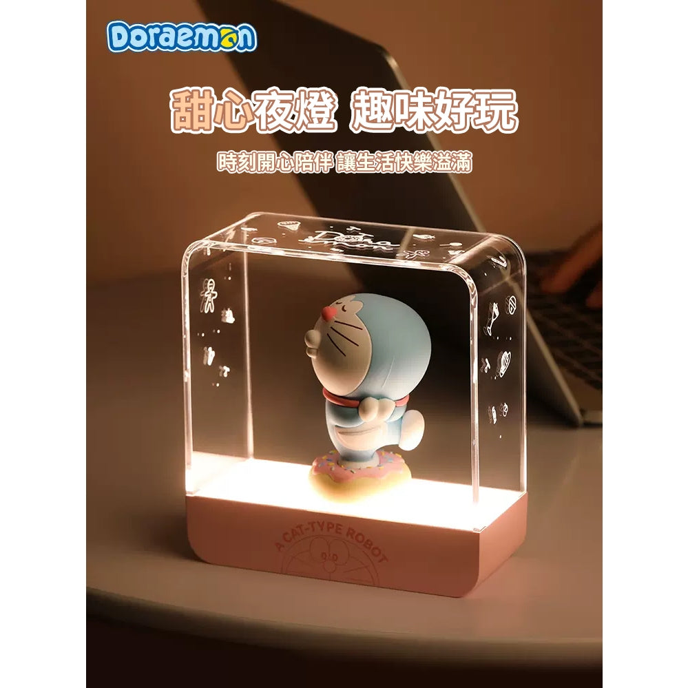 【洛克空間】現貨 哆啦A夢 星空磁吸夜燈 牀頭燈 叮當貓 小叮噹 氛圍燈 哆啦a夢 小夜燈 星空 Doraemon 商品圖片 9