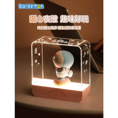 【洛克空間】現貨 哆啦A夢 星空磁吸夜燈 牀頭燈 叮當貓 小叮噹 氛圍燈 哆啦a夢 小夜燈 星空 Doraemon 商品圖片 9