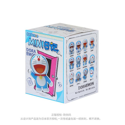 【超逗熊】現貨 哆啦A夢 mini日記 公仔 擺件 迷你公仔 盲盒 送禮 小叮噹 規格圖片 1
