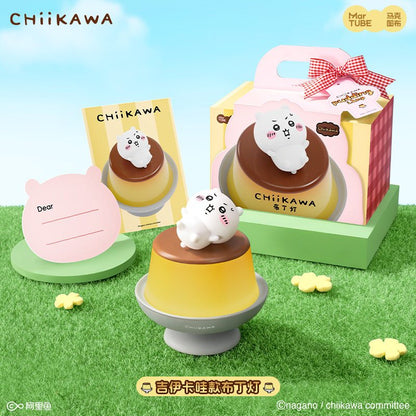 【馬克圖布】現貨 吉伊卡哇 小夜燈 布丁燈 磁吸可旋轉 哈奇喵 CHiiKAWA 烏薩奇 送禮 規格圖片 1