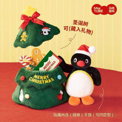 【馬克圖布】現貨 Pingu 聖誕樹 公仔 擺件 送禮 企鵝 伴手禮 規格圖片 1