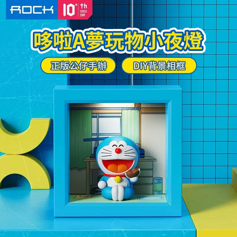 【洛克空間】現貨 哆啦A夢 小夜燈 牀頭燈 限量版睡寶寶 銅鑼燒 小叮噹 哆啦a夢 Doraemon 送禮 規格圖片 1