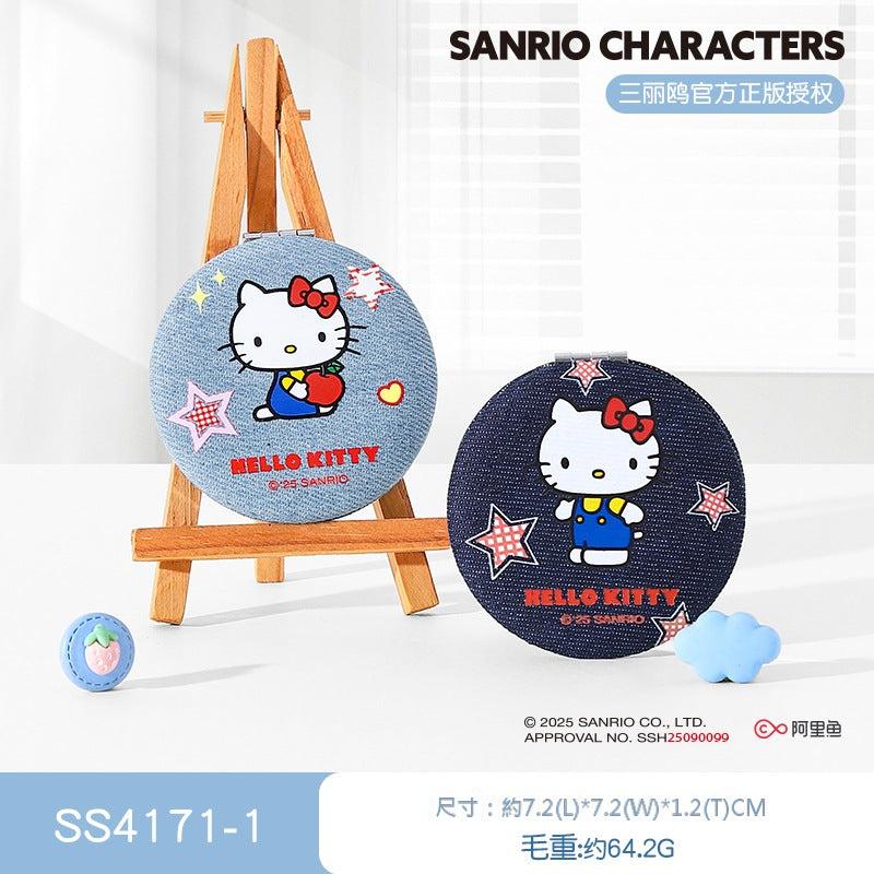 【包包寶】現貨 三麗鷗 化妝鏡 庫洛米 卡通款迷你便攜式小鏡子 玉桂狗 隨身攜帶 便攜手持鏡 送禮 規格圖片 1