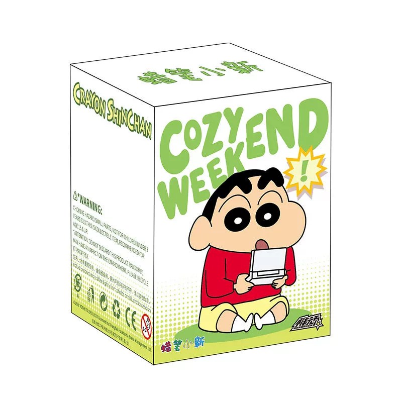 【稚頑】現貨 蠟筆小新 盲盒 擺件 公仔 小新的週末系列 睡衣小新 雨衣小新 動感小新 新之助 規格圖片 1