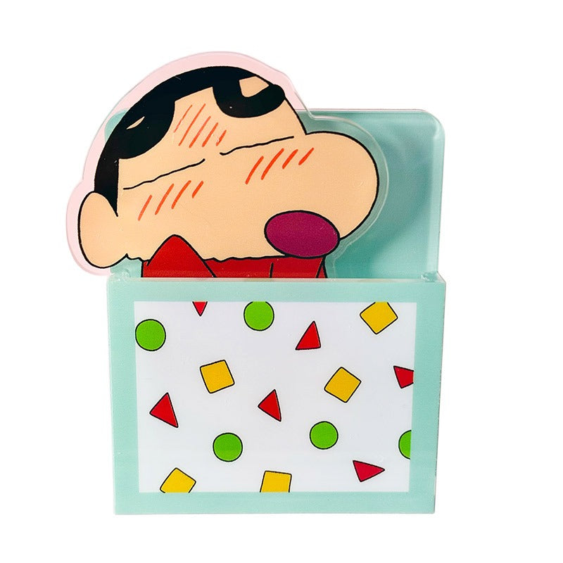 【52TOYS】正版 蠟筆小新 愛睡覺系列 冰箱貼 磁力貼 磁鐵 動感超人 小白 新之助 豬豬 左衛門 裝飾貼 規格圖片 1