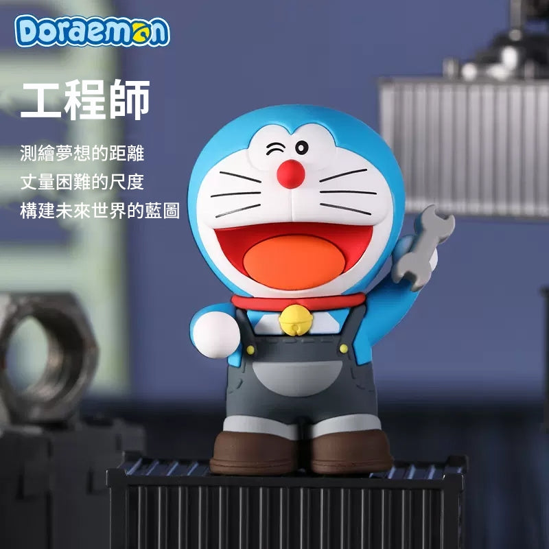 【洛克空間】現貨 哆啦A夢 職業系列夜燈 禮物 小叮噹 運動員 畫家 宇航員 工程師 醫生 警察 哆啦a夢 小夜燈 規格圖片 1
