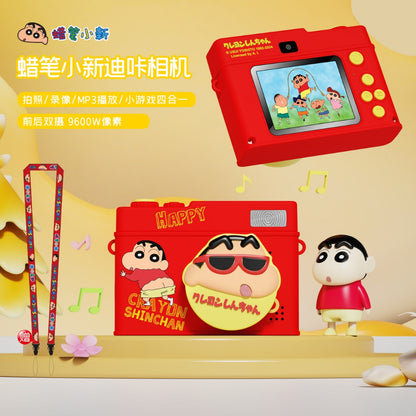 【衛青】現貨 蠟筆小新 迪咔相機 隨時拍照 硅膠保護 送禮 新之助 規格圖片 1
