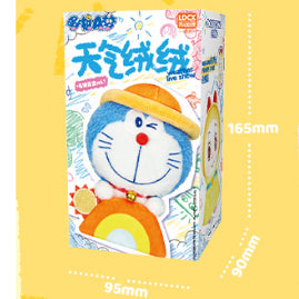 【靈動創想】現貨 哆啦A夢 天氣絨絨 掛件盲盒 包包 吊飾 鑰匙圈 送禮 公仔 小叮噹 規格圖片 1