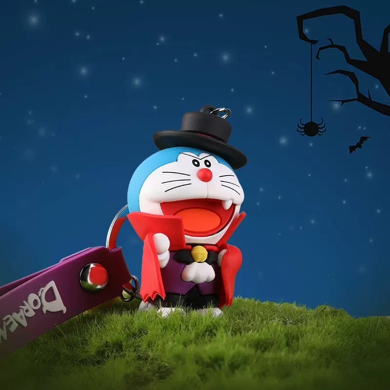 【洛克空間】現貨 哆啦A夢 鑰匙圈 天使&惡魔系列 香薰 掛飾 汽車 鑰匙扣 小叮噹 書包 揹包 吊飾 哆啦a夢 規格圖片 2