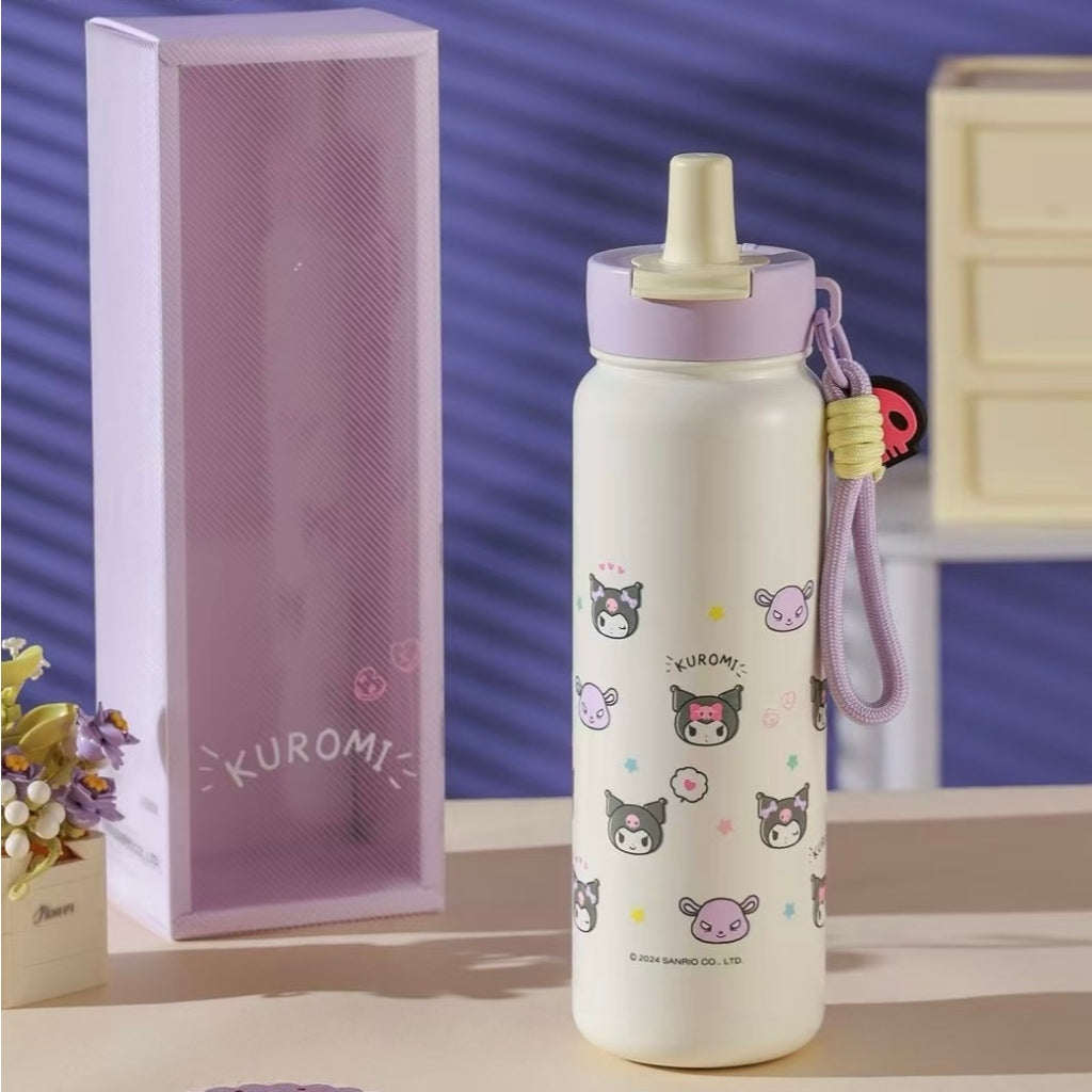 【杯具熊】正版 三麗鷗 美樂蒂  保溫杯 保溫瓶 水杯 水壺 韓國品牌 杯具熊 送禮 316高級材質 規格圖片 2