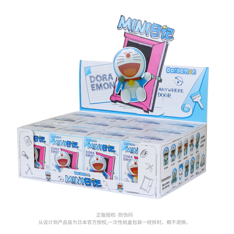 【超逗熊】現貨 哆啦A夢 mini日記 公仔 擺件 迷你公仔 盲盒 送禮 小叮噹 規格圖片 2
