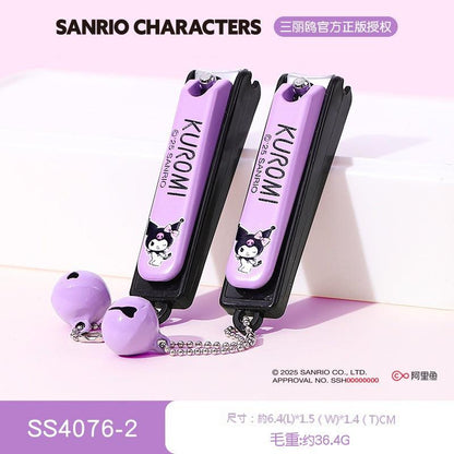 【包包寶】正版現貨 三麗鷗 指甲刀 庫洛米 指甲鉗 防飛濺 可愛卡通修腳指甲剪 凱蒂貓 小巧便攜 送禮 規格圖片 2