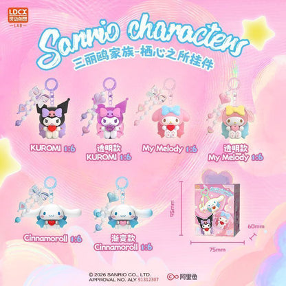 【靈動創想】正版現貨 三麗鷗 鑰匙圈 鑰匙扣 包包 吊飾 掛件 送禮 庫洛米 美樂蒂 大耳狗 規格圖片 2