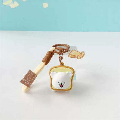 【冉紅】正版現貨 線條小狗 鑰匙圈 鑰匙扣 吊飾 掛件 TheGreenParty 送禮 規格圖片 2